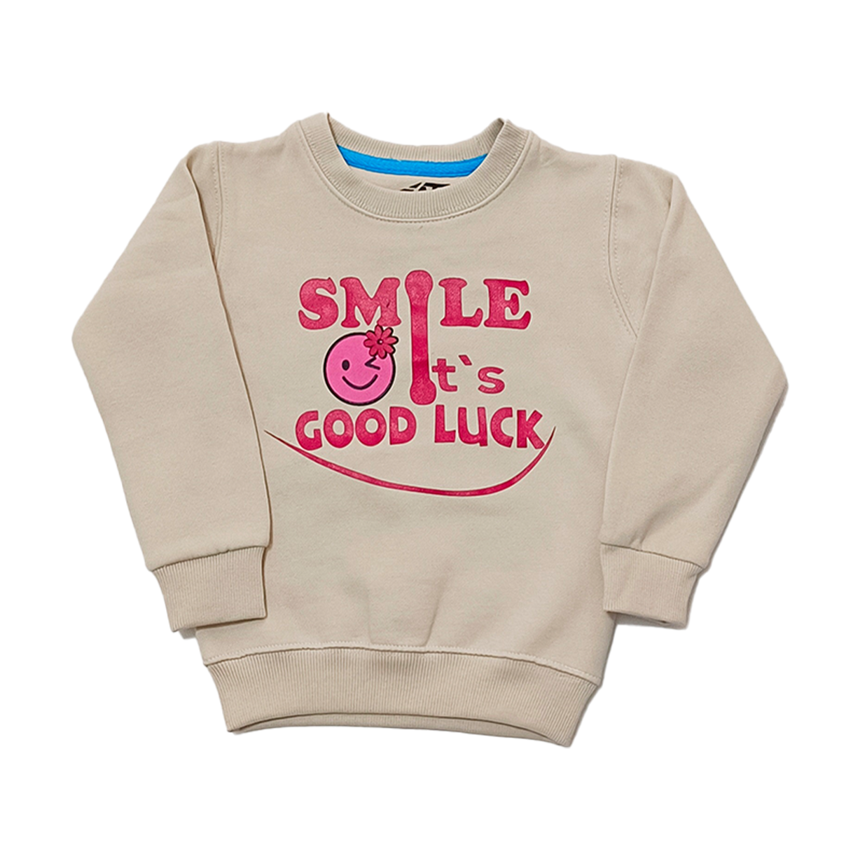 Girls Smile Sweat Shirt