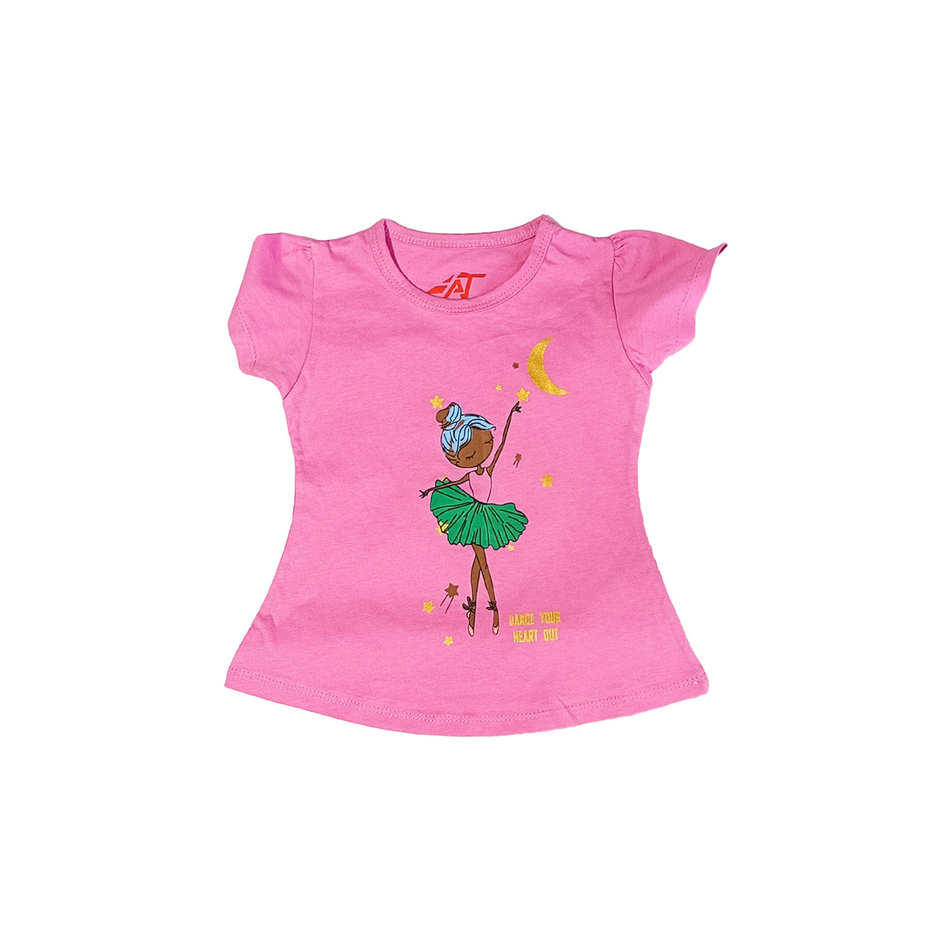 Summer Girl Doll Pink shirt