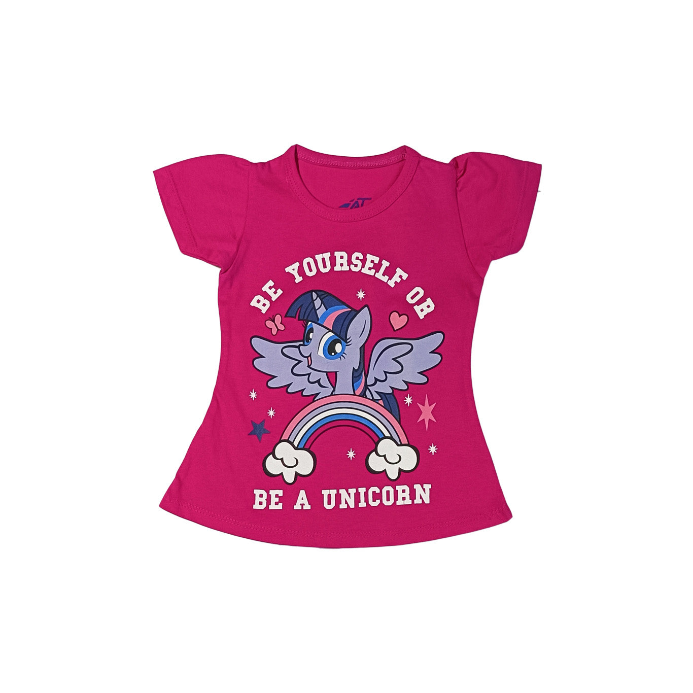 Summer Girl UNICORN Pink Shirt