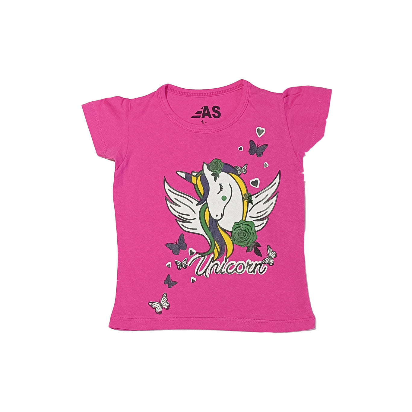 Summer Girl UNICORN Pink Shirt