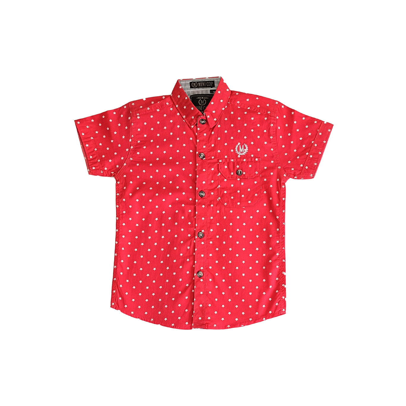 Boys Summer Cotton Casual Shirt