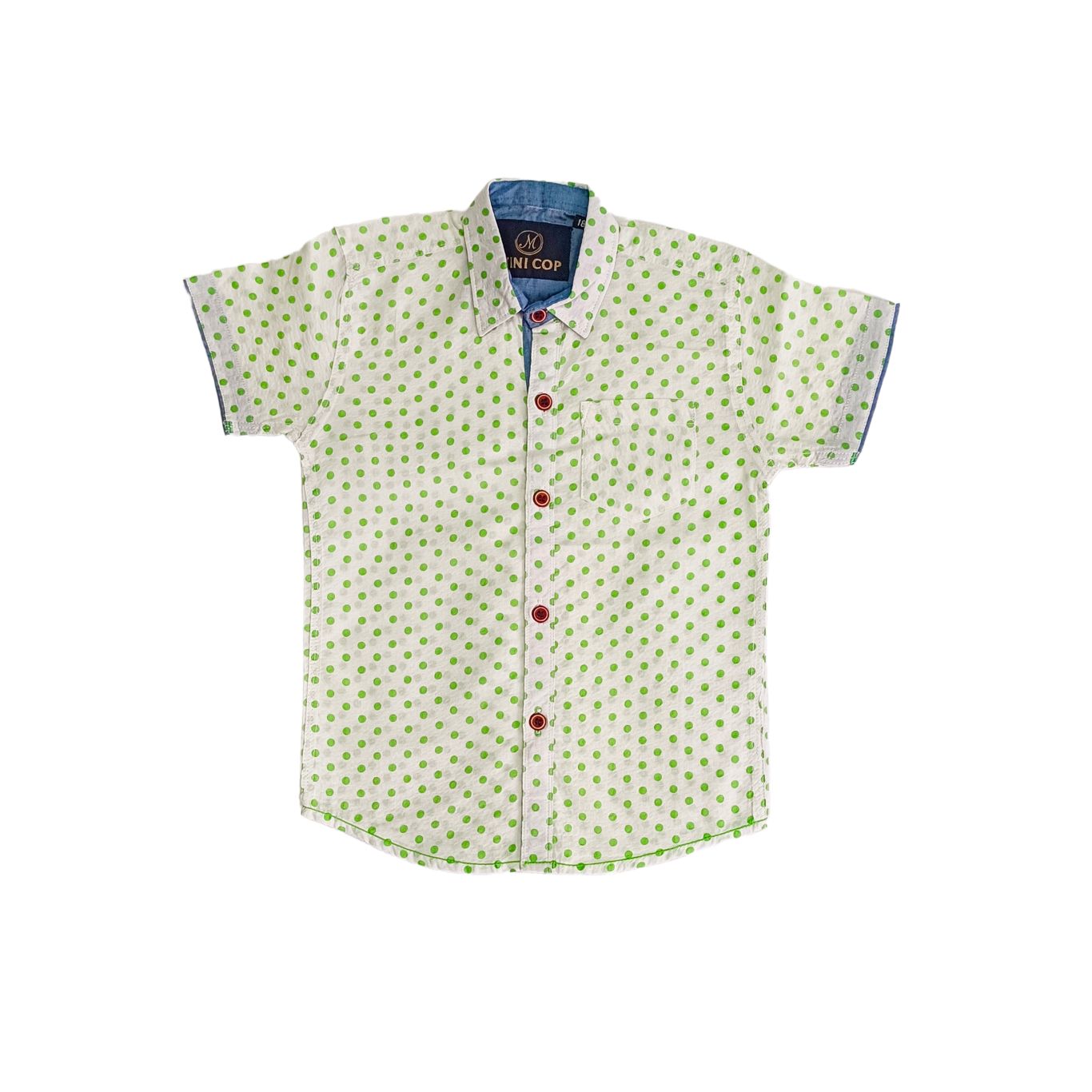 Boys Summer Cotton Casual Shirt