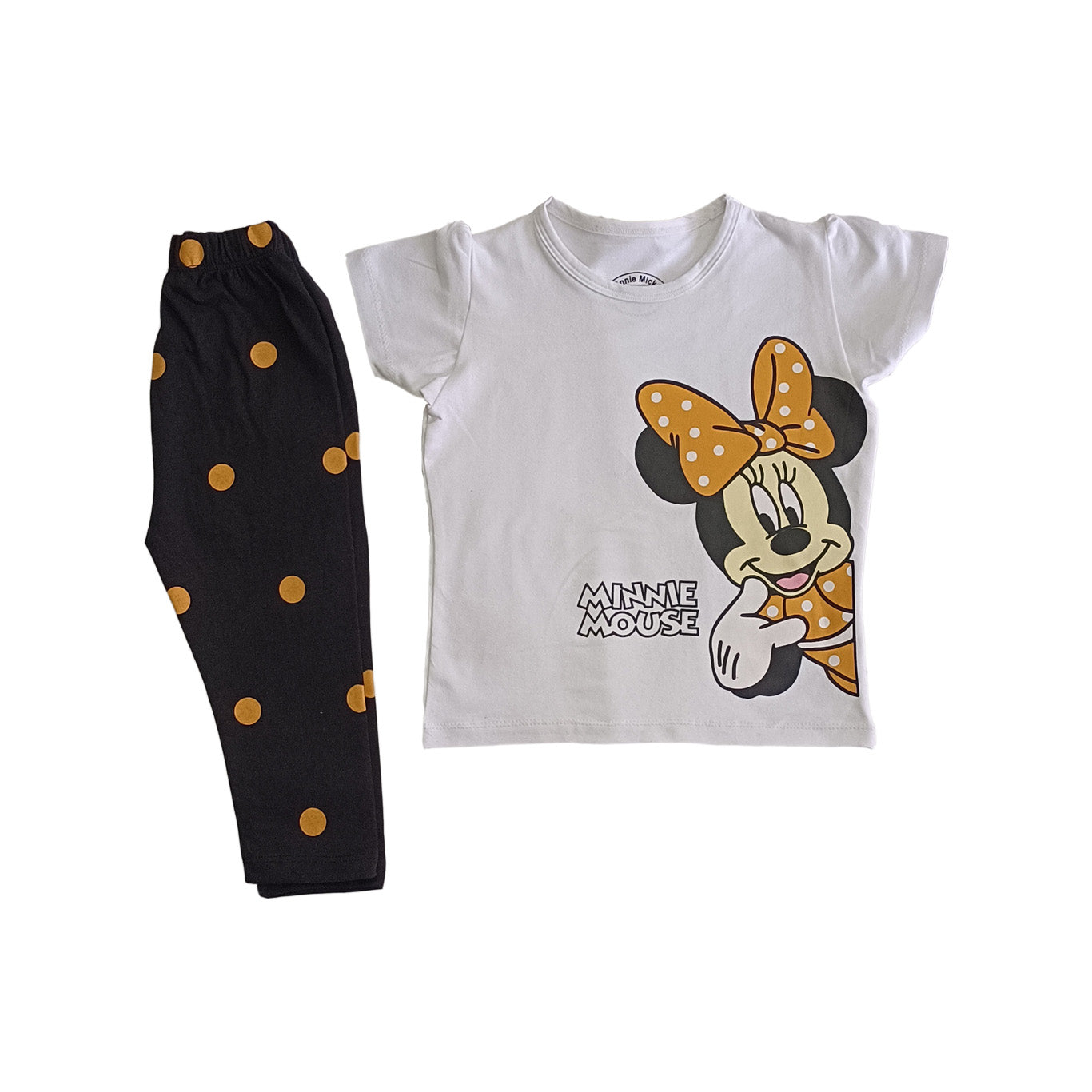 Girl Summer Minnie Polka Dots Tracksuit