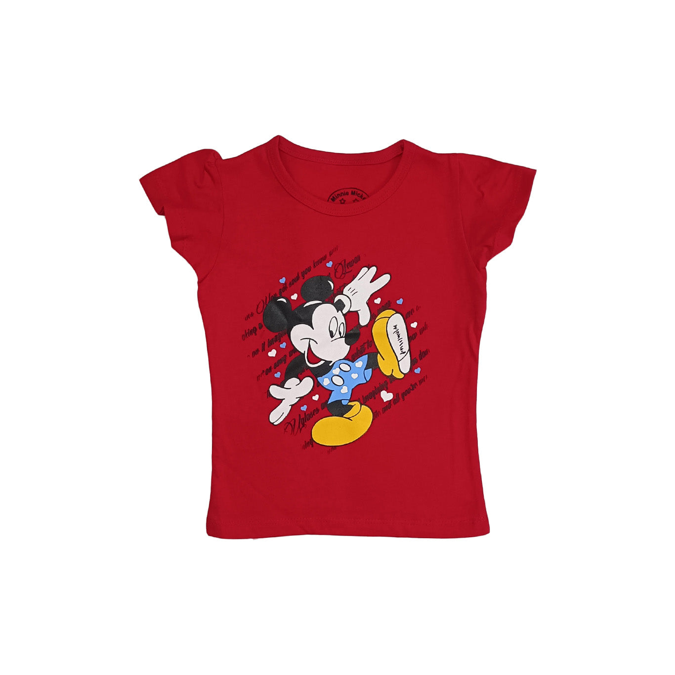 Girls Summer Minnie T-Shirt