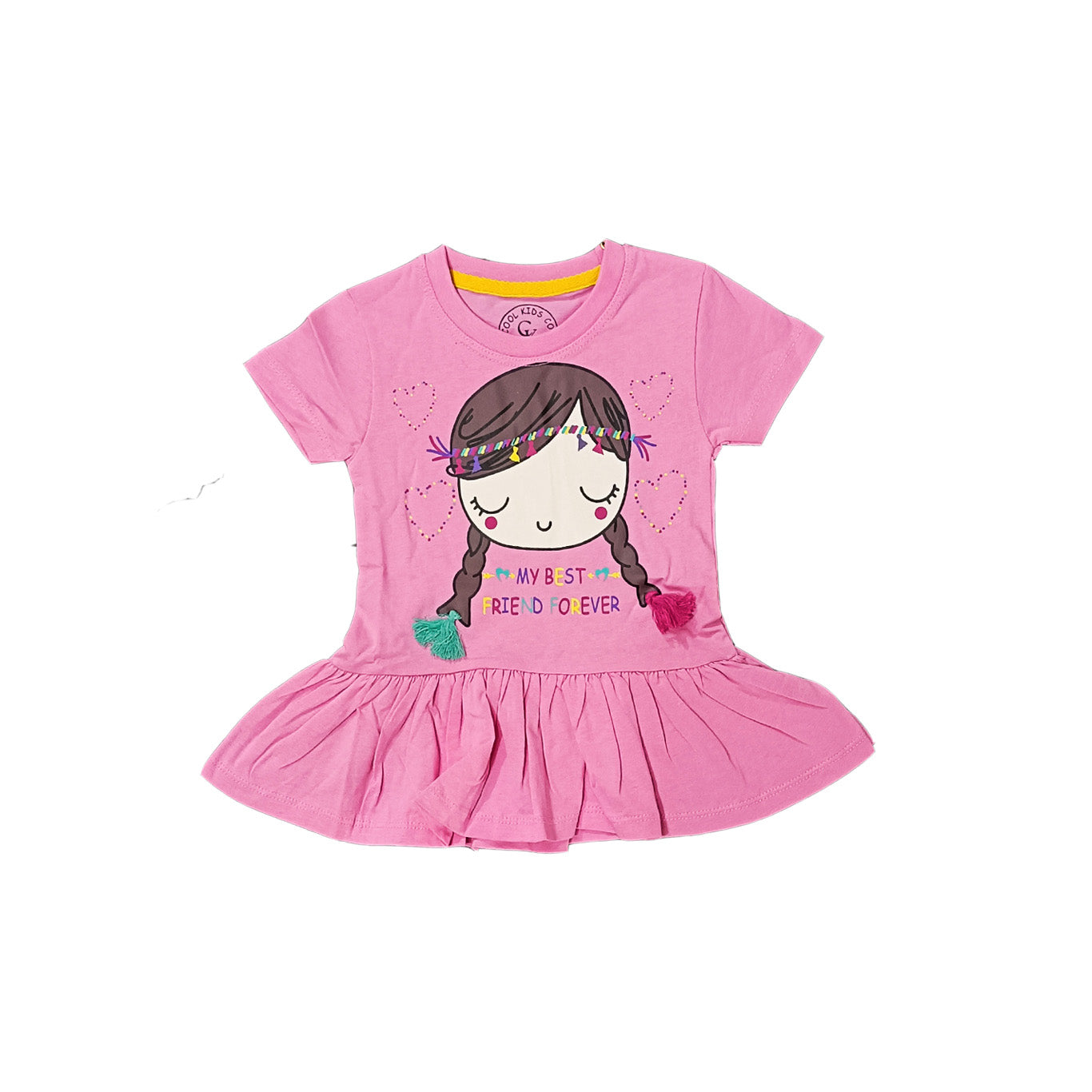 Girls Summer DOLL Fancy T Shirt