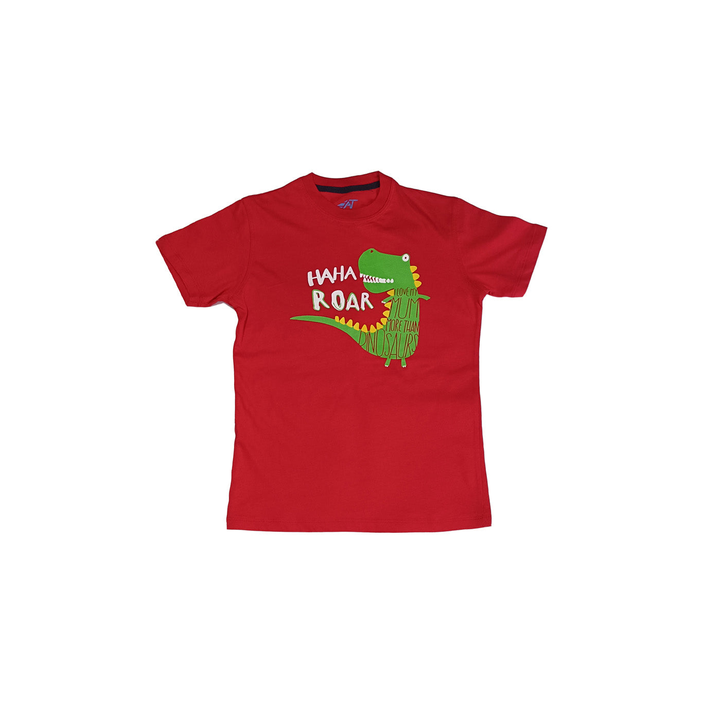 Boys Summer ROAR Red T Shirt