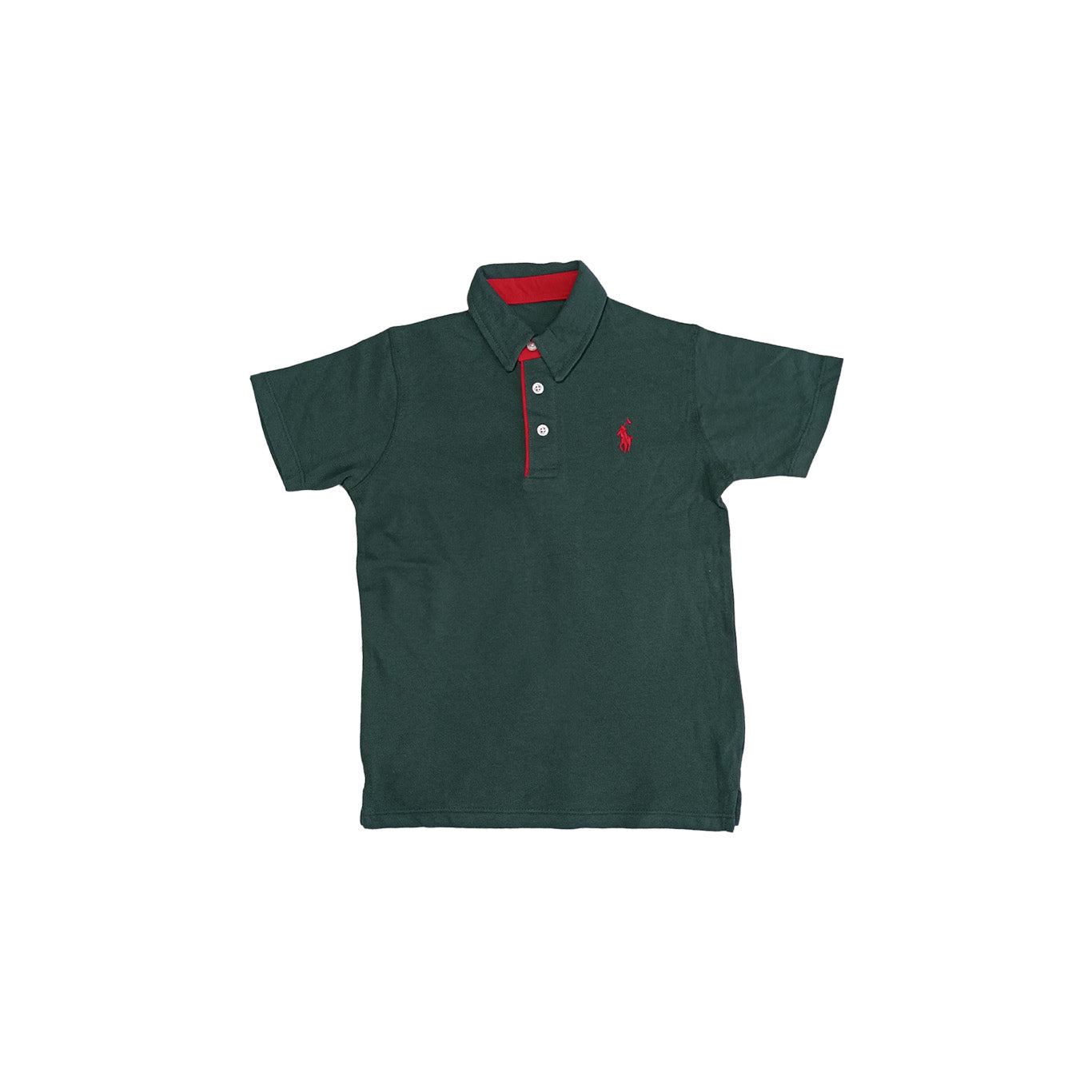 Boys Summer Green POLO T Shirt