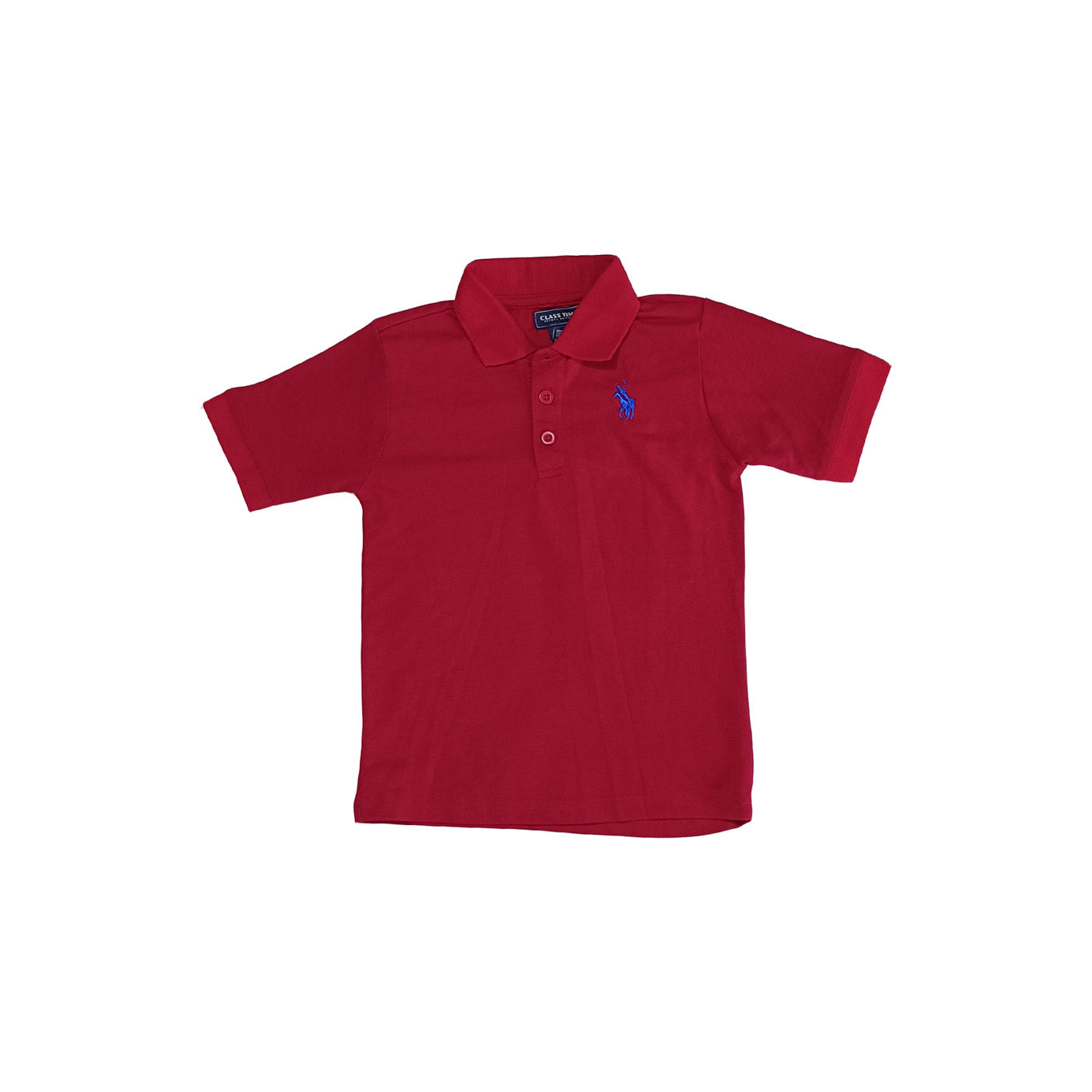 Boys Summer Red POLO T Shirt