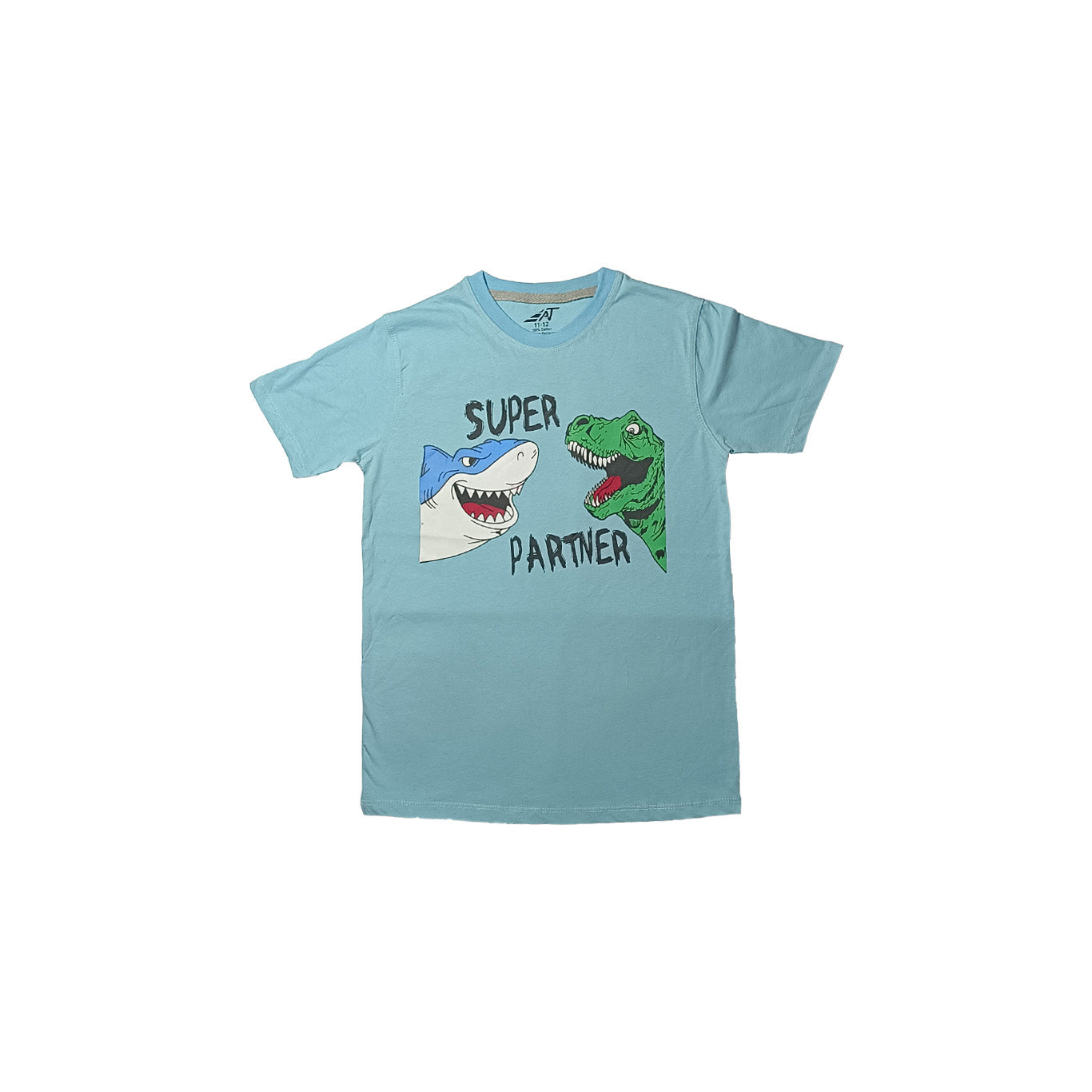 Boys Summer SUPER PARTNER Sky Blue Shirt