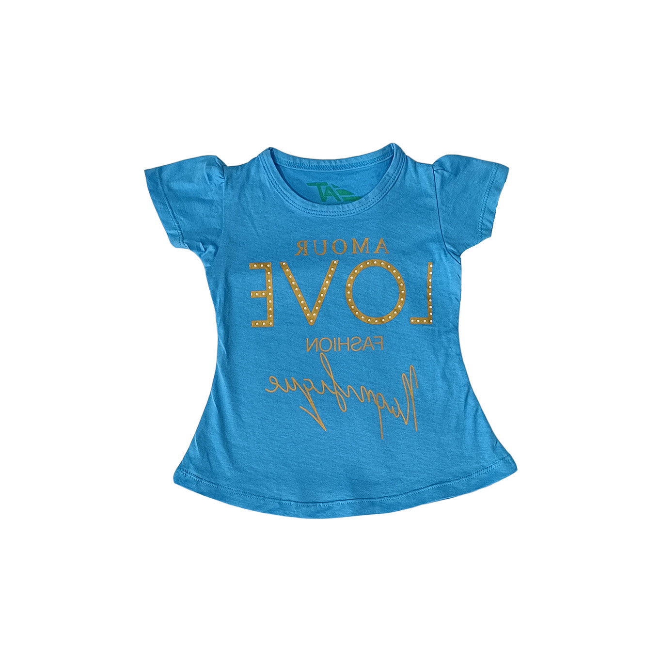 Summer Girl Love sky Blue shirt