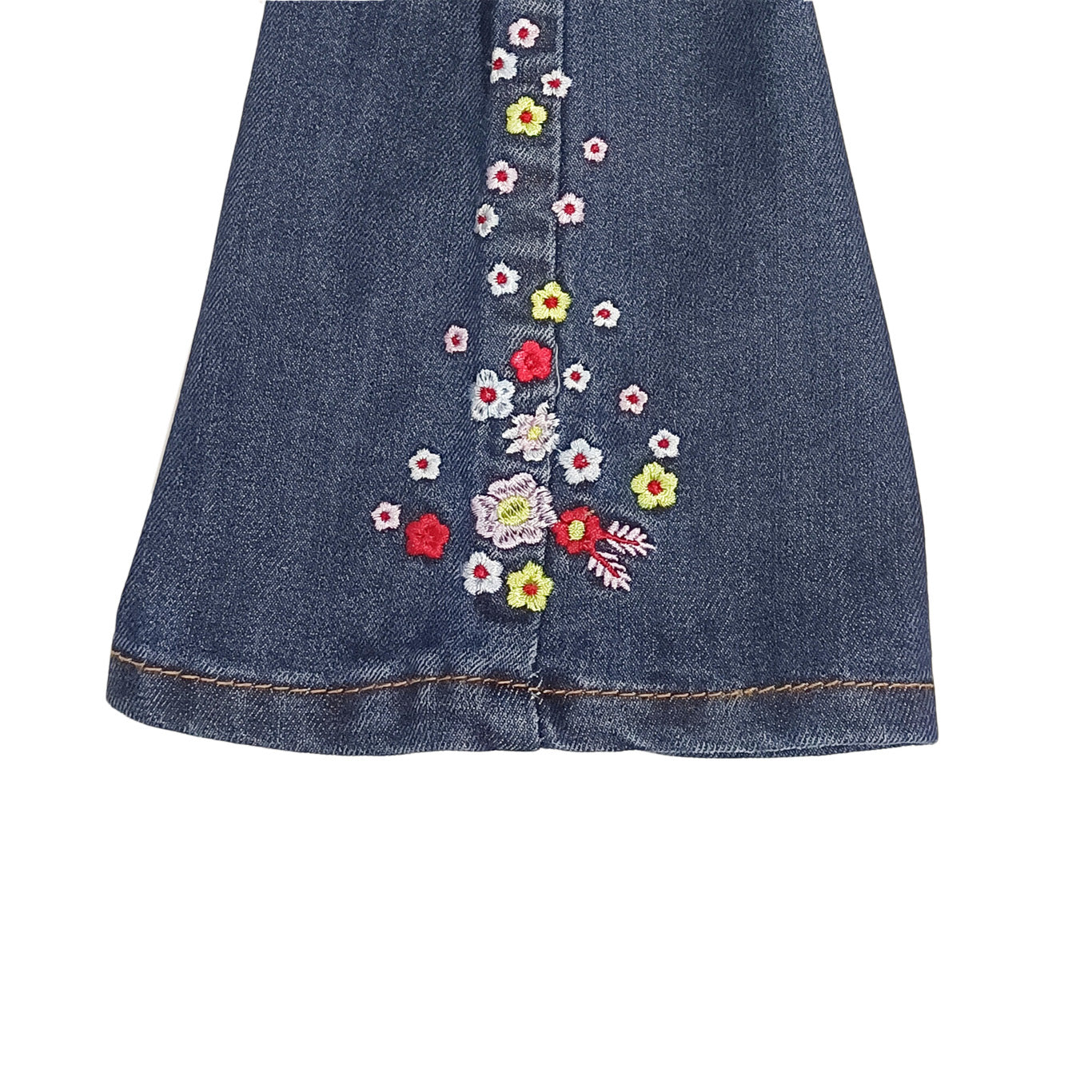 Girls Dual Sided Embroidery Pent