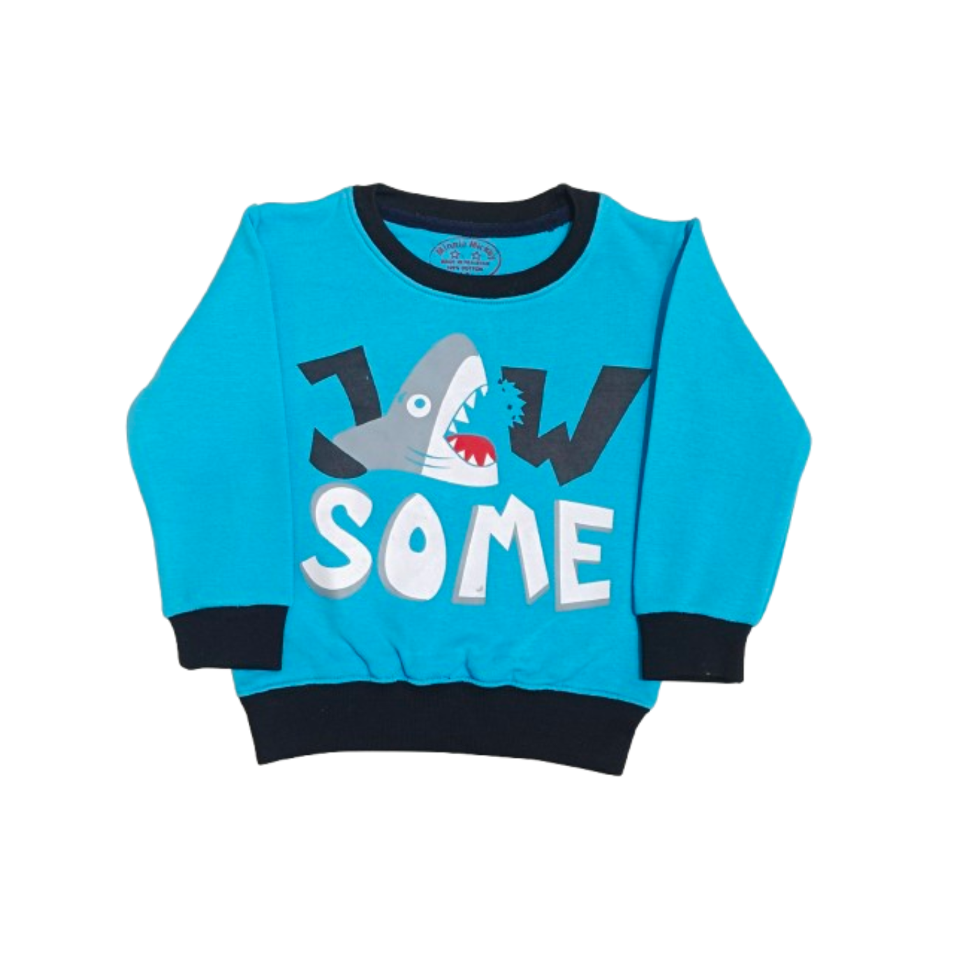 Blue Flece Sweat Shirt