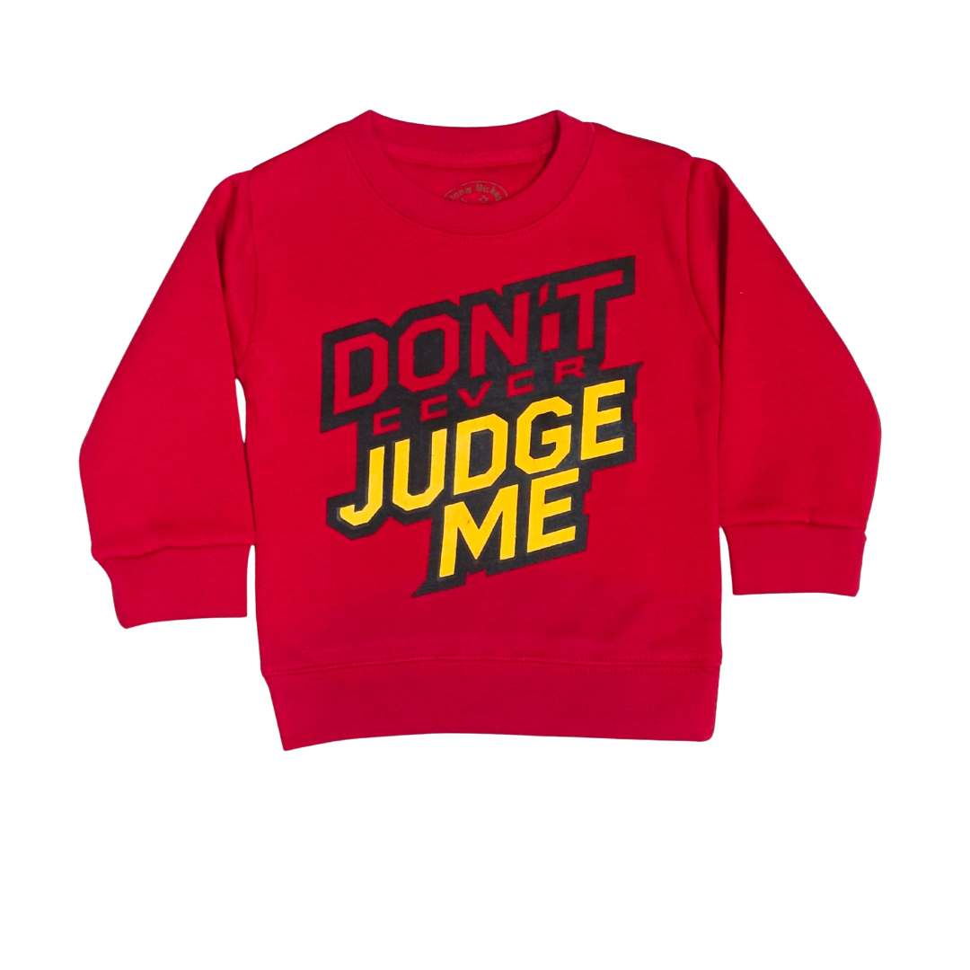 Red Flece Sweat Shirt