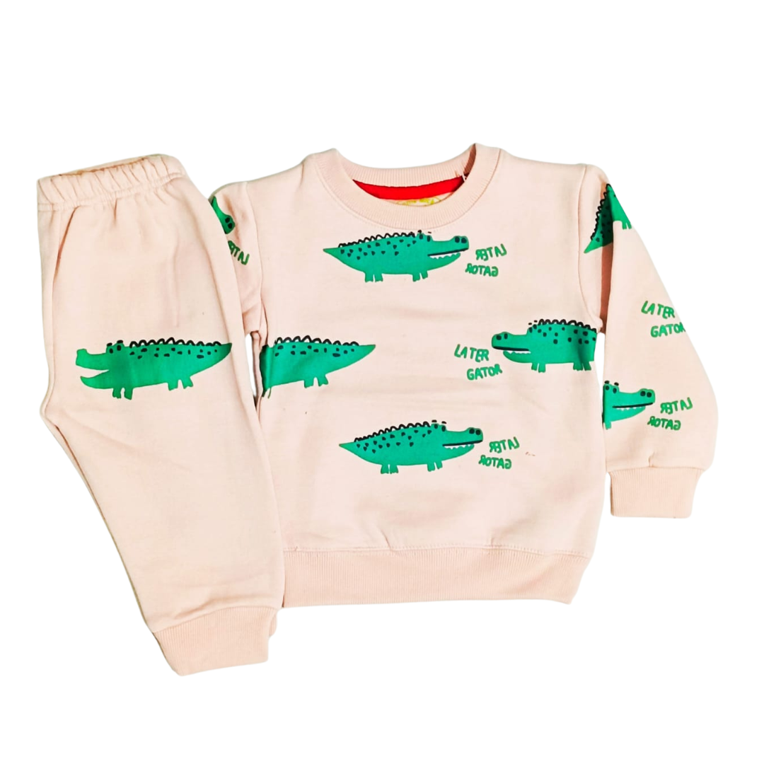 Dino Print Winter Tracksuite