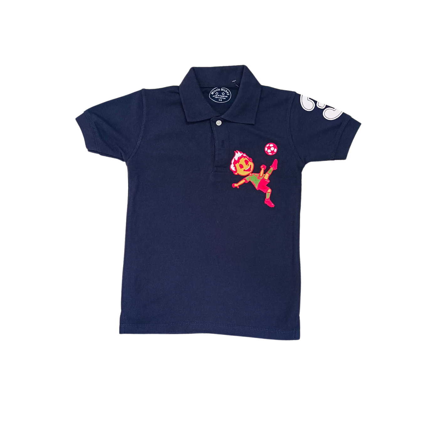 Summer Boys Dark Blue Polo shirt