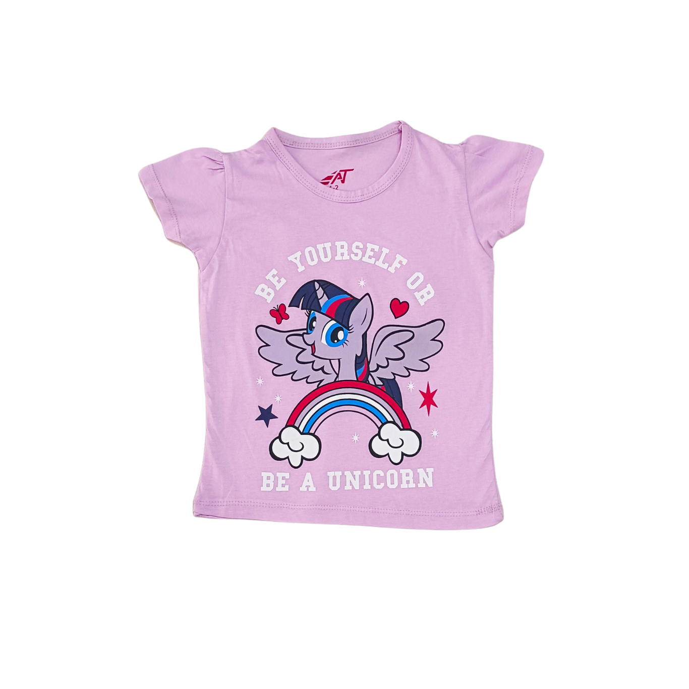 Girls Summer unicorn T-shirt