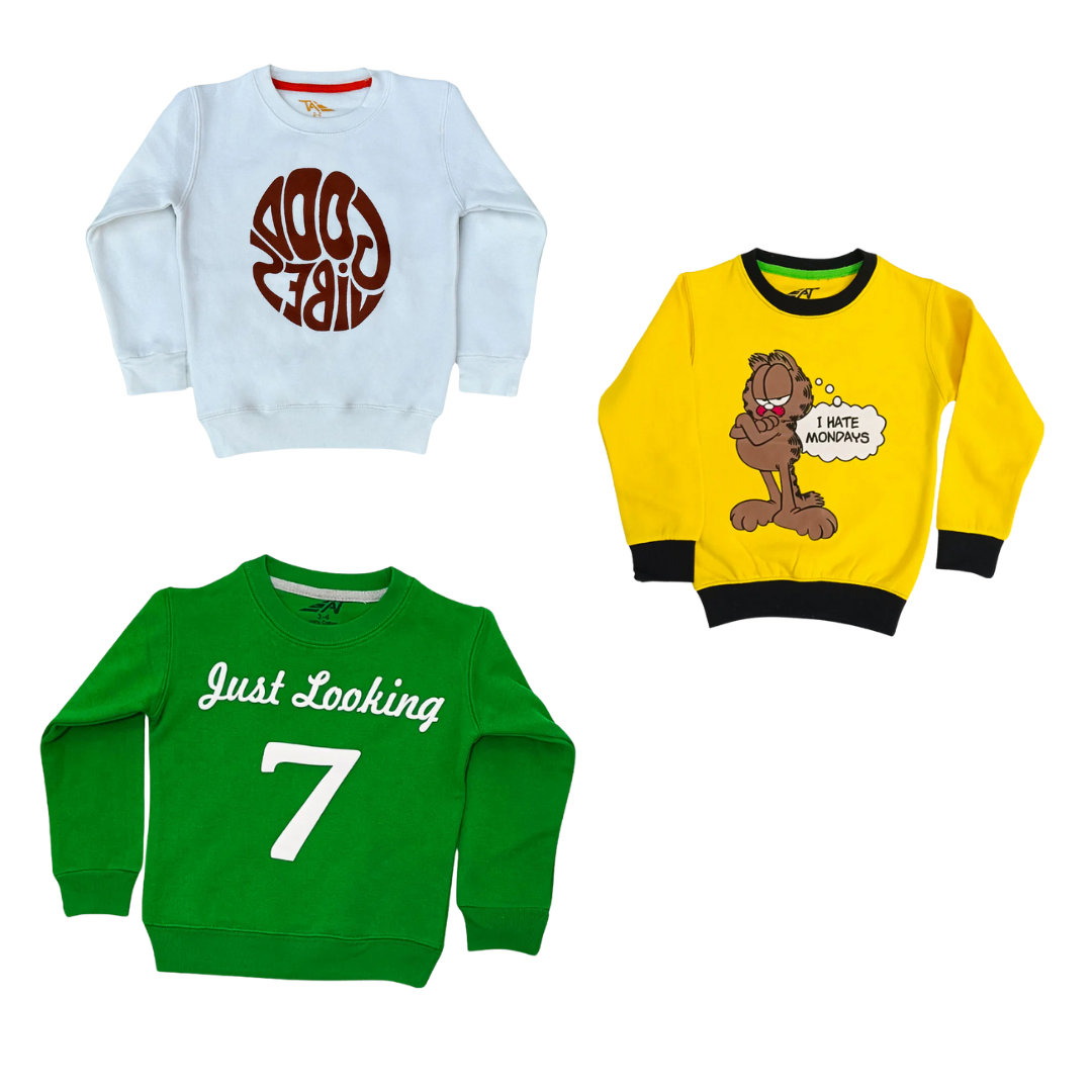 Winter Boy pack of 3 Shirts for 1-2 Year