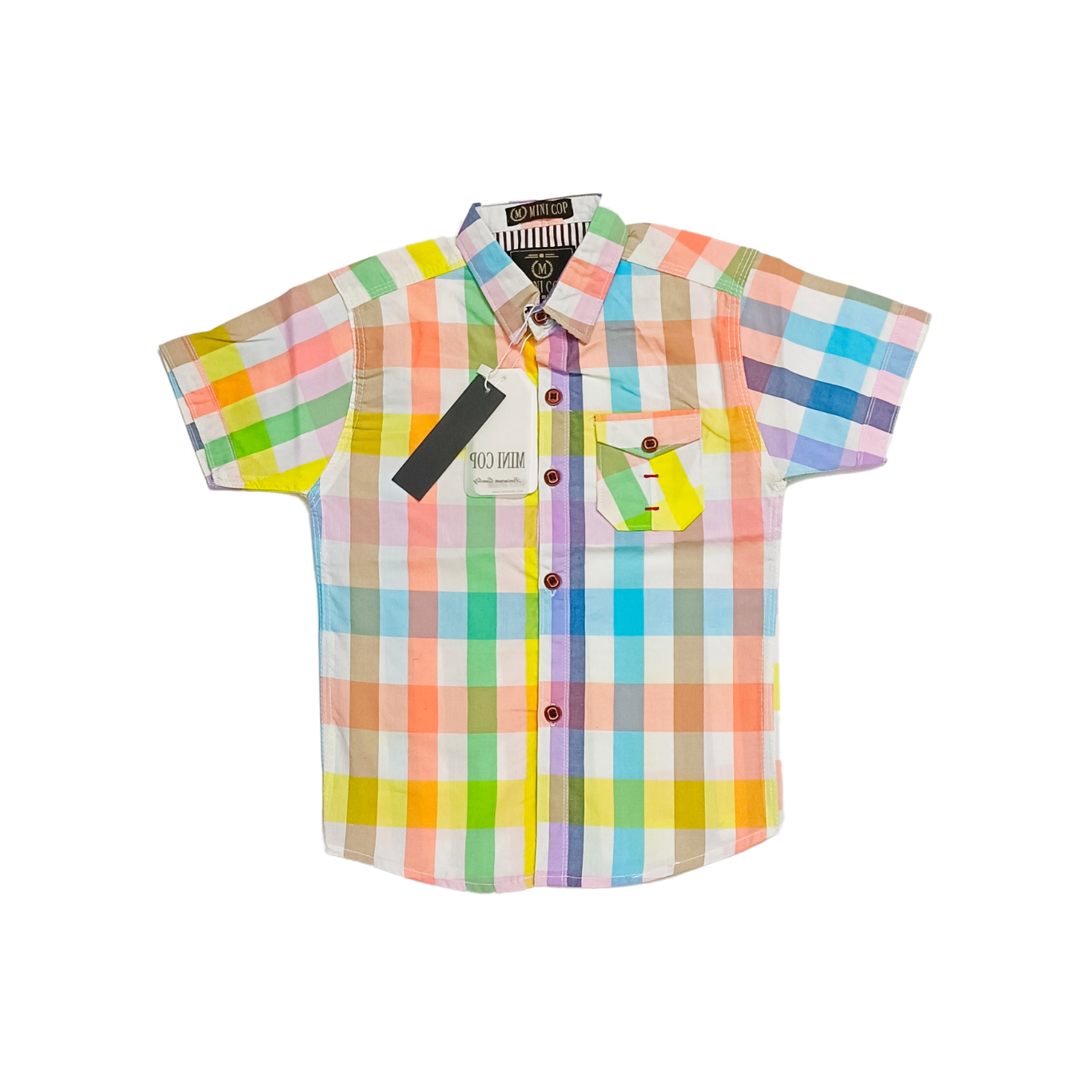 Summer Boys Cotton Casual Shirt