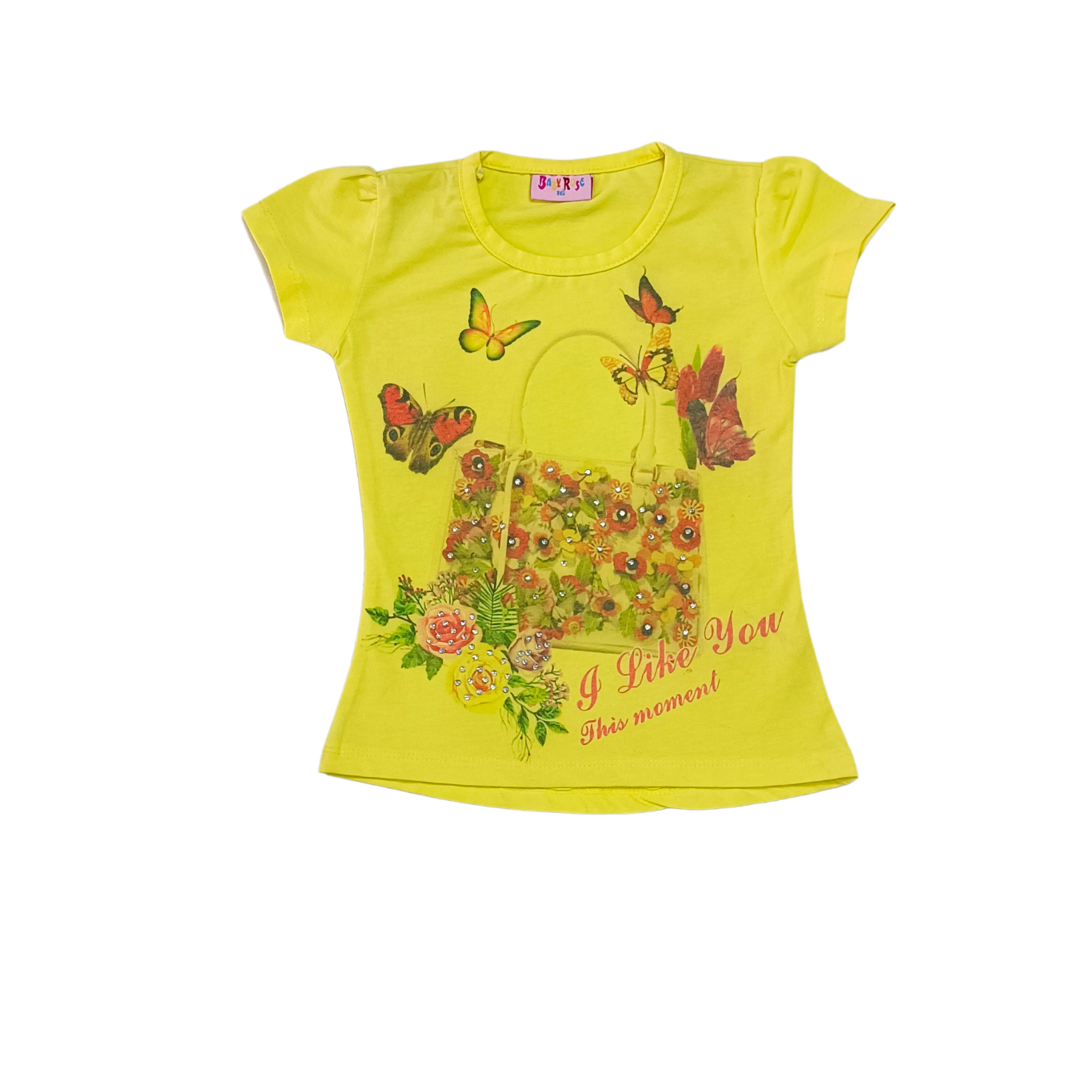 Summer Girl Yellow Shirt