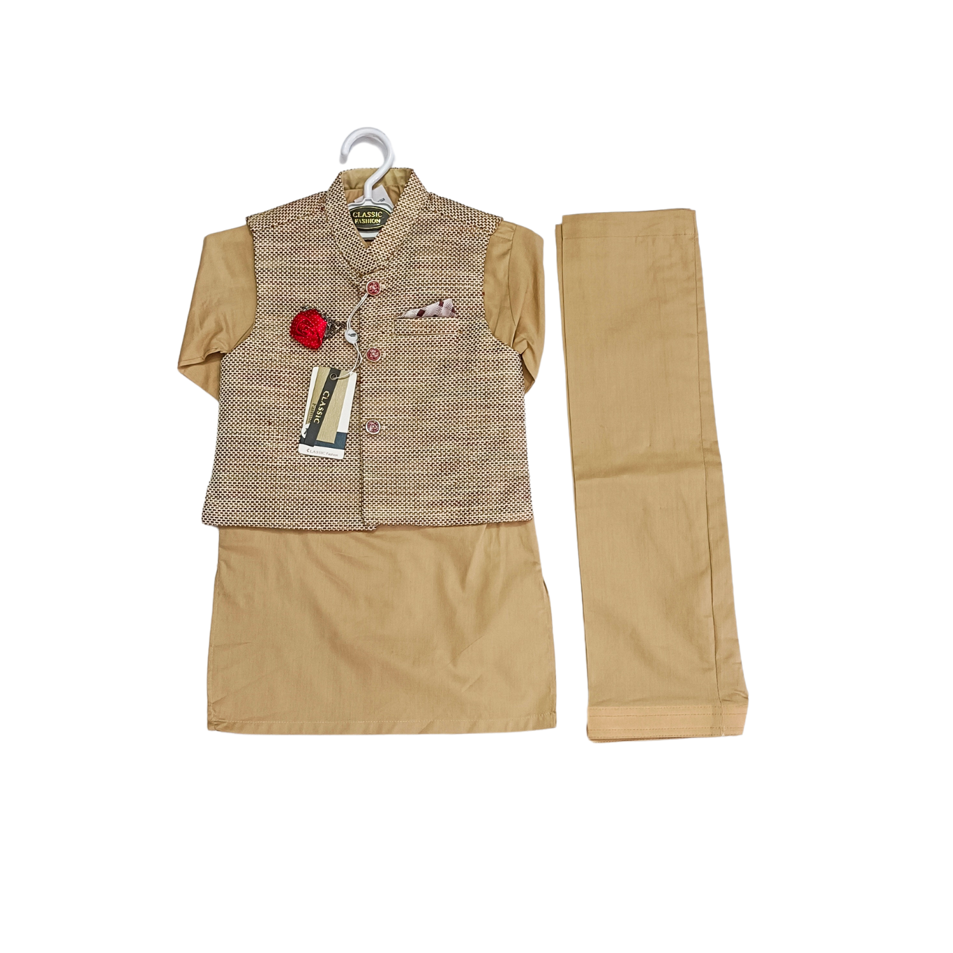 Boys Summer Shalwar Kameez Waistcoat